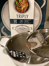 Load image into Gallery viewer, FACKELMANN TRIPLY STAINLESS STEEL KADHAI , 3 PLY WITH DESIGNER LID - KOCHEN ESSENTIAL