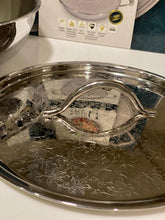 Load image into Gallery viewer, FACKELMANN TRIPLY STAINLESS STEEL KADHAI , 3 PLY WITH DESIGNER LID - KOCHEN ESSENTIAL