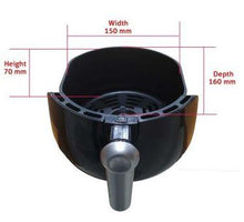 Load image into Gallery viewer, GLEN SA-3045 AIR FRYER 2.0L 800 WATT, BLACK - KOCHEN ESSENTIAL