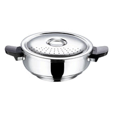 Load image into Gallery viewer, VINOD STAINLESS STEEL COOKER, MAGIC PRESSURE COOKER, INDUCTION BASED - KOCHEN ESSENTIAL