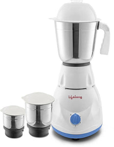 Lifelong Mixer Grinder 500 Watts, 3 Jar Mixer Grinder