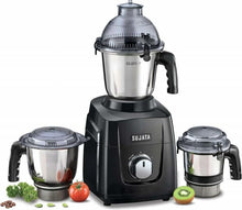 Load image into Gallery viewer, Sujata Mixer Grinder MG 02 1000W with 3 Jars, Black
