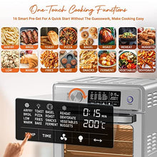 Load image into Gallery viewer, INALSA Air Fryer Oven Aero Smart With 23 L Capacity|1700 W-16 Preset Programs|| Digital Display and Touch Control | Rotisserie &amp; Convection| 8 Accessories| Recipe Book|2 Year Warranty
