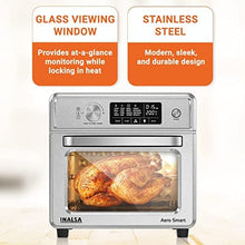 Load image into Gallery viewer, INALSA Air Fryer Oven Aero Smart With 23 L Capacity|1700 W-16 Preset Programs|| Digital Display and Touch Control | Rotisserie &amp; Convection| 8 Accessories| Recipe Book|2 Year Warranty
