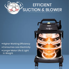 Load image into Gallery viewer, INALSA Vacuum Cleaner Wet and Dry With Blower Function|2 Year Warranty|Heavy Duty 1700W &amp; 35L|22KPA Suction|HEPA Filter|Metal Telescopic Tube|SS Metal Tank|For Home,Office,Garage,Hotel (Master Vac 35)
