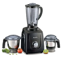 Load image into Gallery viewer, Sujata MG 01 The New Generation Mixer Grinder (3 Jars) ABS, Black, 1000 Watts
