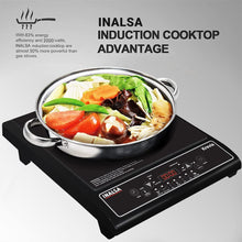 Load image into Gallery viewer, INALSA Krevia Induction Cooktop 2000 Watt|8 Power Mode (600 W - 2000 W)
