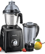 Load image into Gallery viewer, Sujata MG03 Mixer Grinder | The New Generation Mixer Grinder | Powerful and Versatile Kitchen Appliance | 1000 Watts Motor | 3 SS Jars + 1 Jar
