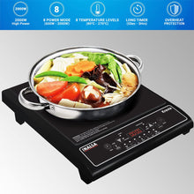 Load image into Gallery viewer, INALSA Krevia Induction Cooktop 2000 Watt|8 Power Mode (600 W - 2000 W)
