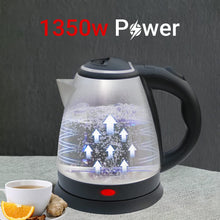 Load image into Gallery viewer, INALSA Electric Kettle 1.5 Liter with Stainless Steel Body - Kwik|Auto Shut Off &amp; Boil Dry Protection Safety Features| Cordless Base &amp; Cord Winder|Hot Water Kettle |Water Heater Jug
