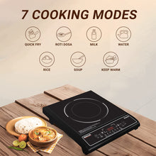 Load image into Gallery viewer, INALSA Krevia Induction Cooktop 2000 Watt|8 Power Mode (600 W - 2000 W)
