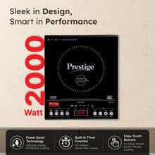Load image into Gallery viewer, Prestige PIC 3.1 V3 2000 Watts Induction Cooktop | Patented Automatic Whistle Counter | 4KV Surge Protection | 7 Preset Indian Menu Options With Timer | Touch Button | Black | 1Y Warranty | BIS
