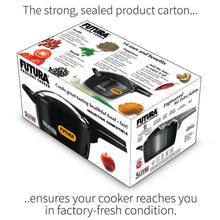 Load image into Gallery viewer, Hawkins Futura 5 Litre Pressure Cooker, Hard Anodised Inner Lid Pressure Cooker, Induction Cooker, Pan Cooker, Black (IFP50)

