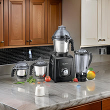 Load image into Gallery viewer, Sujata MG03 Mixer Grinder | The New Generation Mixer Grinder | Powerful and Versatile Kitchen Appliance | 1000 Watts Motor | 3 SS Jars + 1 Jar
