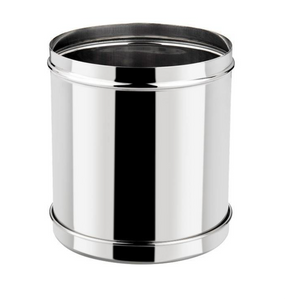 DEVIDAYAL Stainless Steel Airtight Deep Dabba set of 2 pieces