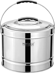 Mintage Sambar Pot Stainless Steel 5 Liters | Sambar Pot with Lid |