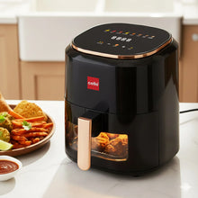 Load image into Gallery viewer, Cello Smart Pro Digital Display &amp; Touch Control Panel, Uses up to 90% Less Fat 1400 W Air Fryer (4.5 L)
