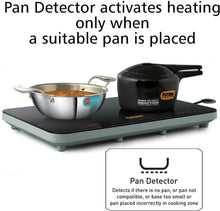 Load image into Gallery viewer, Hawkins Futura Dual Hob Induction Cooktop, 3600-W, Auto Cut-off, Child Lock, Intelligent Boil-Dry Protection, 20 Power Settings, Black (FIC2A1)
