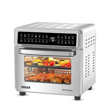 Load image into Gallery viewer, INALSA Air Fryer Oven Aero Smart With 23 L Capacity|1700 W-16 Preset Programs|| Digital Display and Touch Control | Rotisserie &amp; Convection| 8 Accessories| Recipe Book|2 Year Warranty
