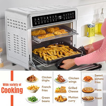 Load image into Gallery viewer, INALSA Air Fryer Oven Aero Smart With 23 L Capacity|1700 W-16 Preset Programs|| Digital Display and Touch Control | Rotisserie &amp; Convection| 8 Accessories| Recipe Book|2 Year Warranty
