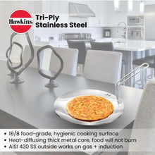 Load image into Gallery viewer, HAWKINS STAINLESS STEEL TRIPLY ROTI TAWA 26 CM TAWA, 26CM

