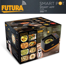 Load image into Gallery viewer, Futura Smartpot with Smart App, 2 Litre Smart Electric Cooker (FSP1W)
