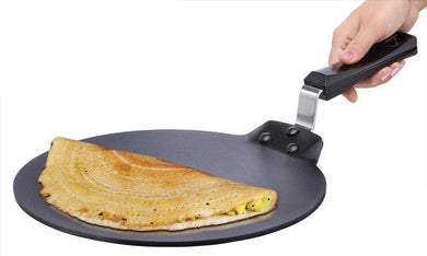 HAWKINS FUTURA NON-STICK DOSA TAWA, 33 CM, BLACK - KOCHEN ESSENTIAL