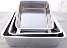 Load image into Gallery viewer, LAKSHITA ALUMINIUM CAKE MOULD / CAKE TIN SET OF 3 - KOCHEN ESSENTIAL
