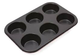 FACKELMANN 6 CUPS MUFFIN PAN 267X181X28 - KOCHEN ESSENTIAL