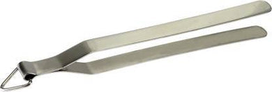 STAINLESS STEEL ROTI CHIMTA SMALL SIMPLE 26 CM UTILITY TONGS  (PACK OF 1) - KOCHEN ESSENTIAL