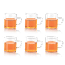 Load image into Gallery viewer, BOROSIL VISION COLOUR MUGS SET OF 6 PCS 190ML - KOCHEN ESSENTIAL
