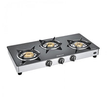 Load image into Gallery viewer, SUNFLAME 3 BURNER GAS STOVE,  CLASSIC, SS - KOCHEN ESSENTIAL
