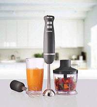 Load image into Gallery viewer, BOROSIL MASTER BLEND BHB60PSB11 600-WATT HAND BLENDER (BLACK) - KOCHEN ESSENTIAL
