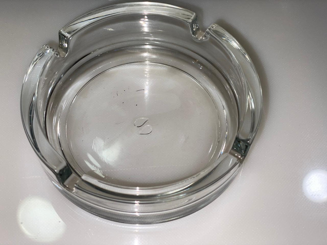 GLASS ASH TRAY BIG - KOCHEN ESSENTIAL