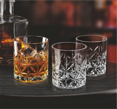 TREO EDRIC WHISKEY GLASS 340ML (6PCS SET) - KOCHEN ESSENTIAL