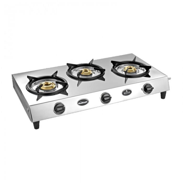 SUNFLAME BONUS 3B SS GAS STOVE - KOCHEN ESSENTIAL