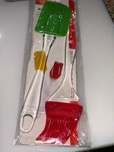 Load image into Gallery viewer, BAKEWARE SET OF SPATULA AND BRUSH SILICONE - KOCHEN ESSENTIAL
