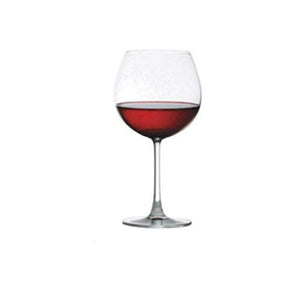 Ocean Madison Burgundy Glass, Wine Glass, set of 6, Transparent, 650ml - KOCHEN ESSENTIAL