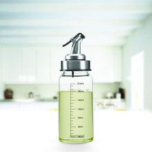 Load image into Gallery viewer, BOROSIL GLASS OIL DISPENSER, 250ML, SILVER - KOCHEN ESSENTIAL
