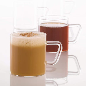 BOROSIL VISION COLOUR MUGS SET OF 6 PCS 190ML - KOCHEN ESSENTIAL