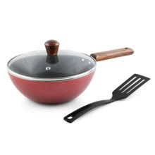 Load image into Gallery viewer, PNB KITCHENMATE NON STICK WOK PAN, NO OILY SMART WOK, INDUCTION BASE 3.25MM - KOCHEN ESSENTIAL

