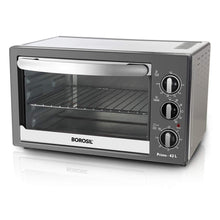 Load image into Gallery viewer, BOROSIL PRIMA 30 L OTG, WITH MOTORISED ROTISSERIE AND CONVECTION, 1500 W, 6 STAGE HEATING FUNCTION, SILVER - KOCHEN ESSENTIAL
