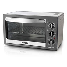 Load image into Gallery viewer, BOROSIL PRIMA 42 L OTG, WITH MOTORISED ROTISSERIE AND CONVECTION, 2000 W, 6 STAGE HEATING FUNCTION, SILVER - KOCHEN ESSENTIAL
