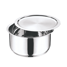 Load image into Gallery viewer, VINOD STAINLESS STEEL TOPE WITH LID, PATILA, 4 LITRES, 22CM - KOCHEN ESSENTIAL
