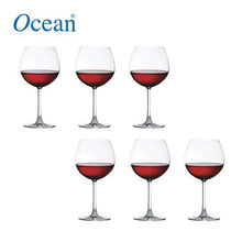 Load image into Gallery viewer, Ocean Madison Burgundy Glass, Wine Glass, set of 6, Transparent, 650ml - KOCHEN ESSENTIAL
