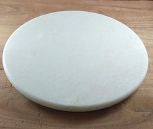 Load image into Gallery viewer, LAKSHITA PURE WHITE MARBLE CHAKLA WITH WOODEN BELAN (ROLLING PINS) - KOCHEN ESSENTIAL
