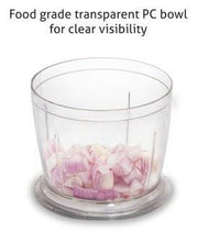 Load image into Gallery viewer, GLEN  MINI VEGETABLE CHOPPER, ELECTRIC CHOPPER, WHITE, 250 WATTS - KOCHEN ESSENTIAL
