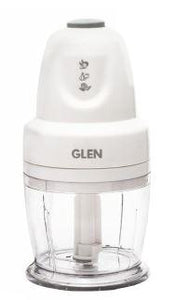GLEN  MINI VEGETABLE CHOPPER, ELECTRIC CHOPPER, WHITE, 250 WATTS - KOCHEN ESSENTIAL