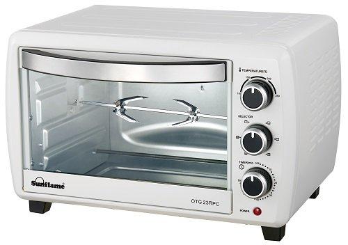 SUNFLAME STAINLESS STEEL OTG 23L OVEN TOASTER GRILL, WHITE - KOCHEN ESSENTIAL