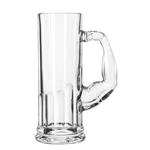 Load image into Gallery viewer, Glass Beer Mug - 1 Piece, Clear, 600 ml

